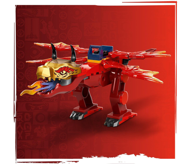 LEGO NINJAGO 71851 Smok-mech Kaia — zestaw bitewny - 1473535 - zdjęcie 5